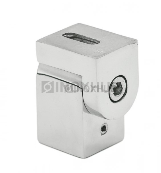 Держатель штанги (908 PSS) к стене поворотный, штанга Ø19 мм, нерж. сталь полированная