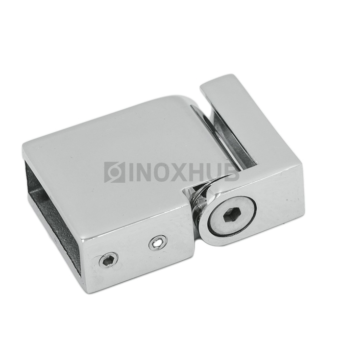 Держатель штанги (341 PSS) к стене поворотный штанга 30×10 мм нерж. сталь полированная