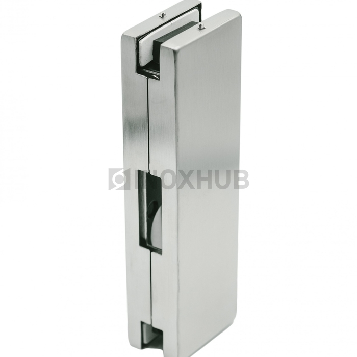 Ответная часть (150K SSS) на стекло для замка центрального, нерж. сталь матовая