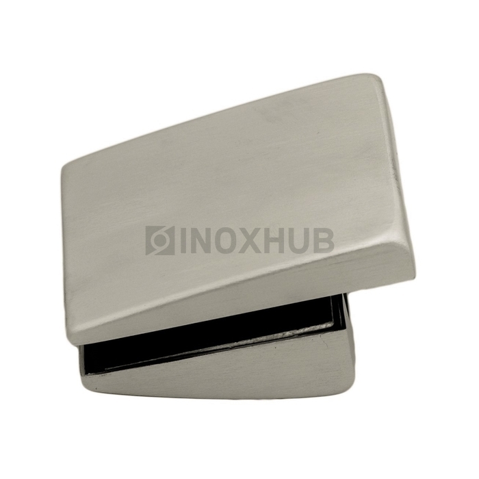 Ответная часть (87-3 SSS) на стекло нерж. сталь матовая