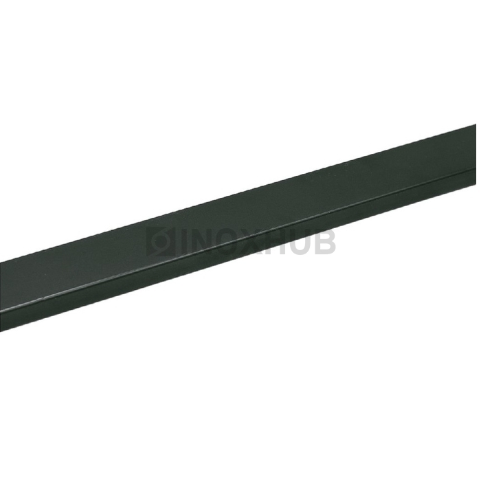 Трек (310-3 BLC), 30×10×3000 мм, нерж. сталь Черный мат