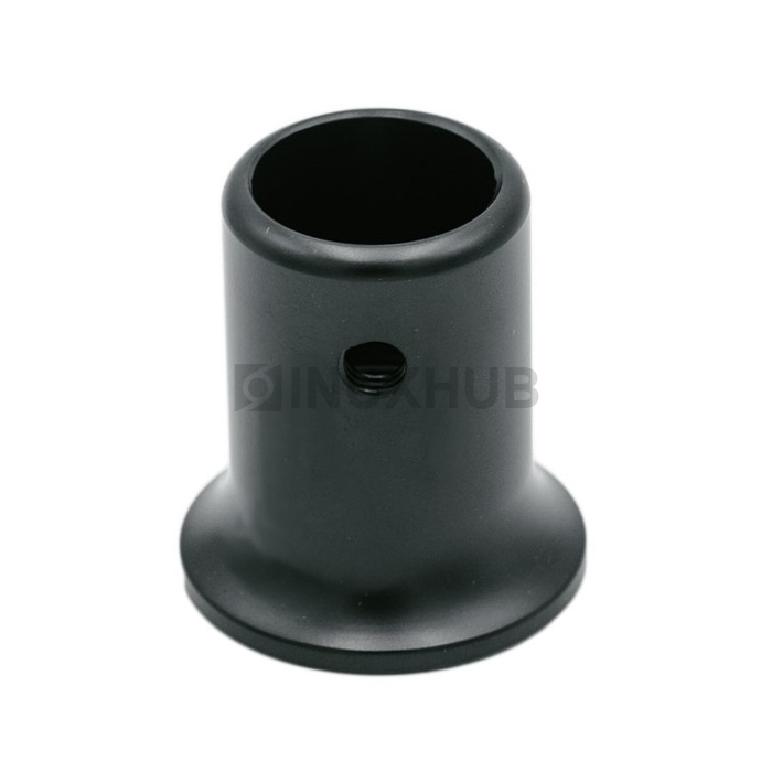 Держатель штанги (907 BLC) к стене, штанга Ø19 мм, Черный мат