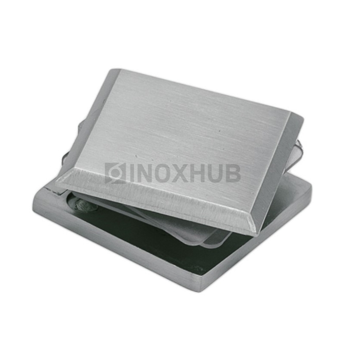 Коннектор (721 SС) стекло-стена 1 отверстие, хром матовый