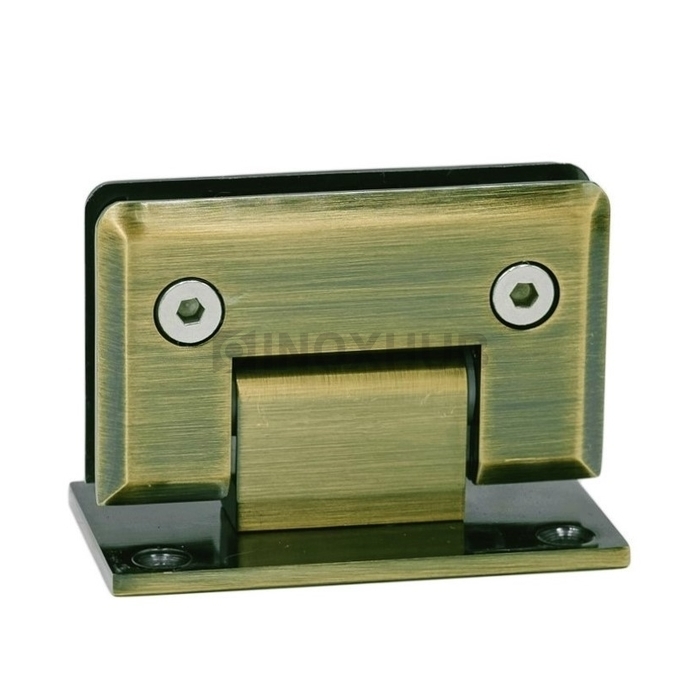 Петля (301 Bronze) стена-стекло двустороннее крепление  под Бронзу