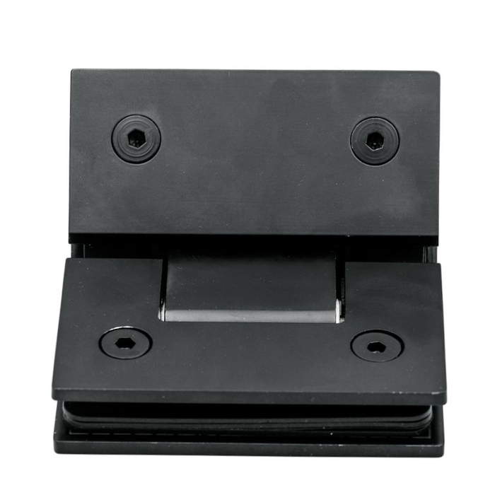 Петля (302 BLC) стекло-стекло 135°, нерж. сталь Черный мат