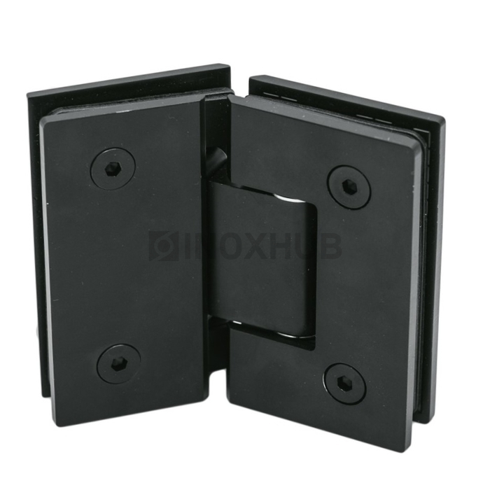 Петля (302 BLC) стекло-стекло 135°, нерж. сталь Черный мат