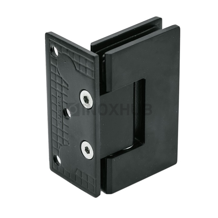 Петля (305 BLC) стена-стекло одностороннее крепление, нерж. сталь Черный мат