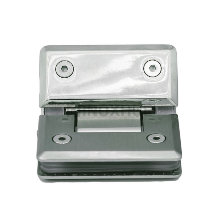 Петля (302 SC) стекло-стекло 135°, матовый хром