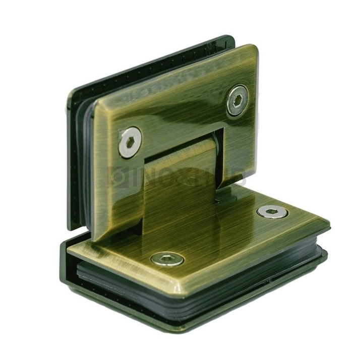 Петля (304 Bronze) стекло-стекло 90° под Бронзу