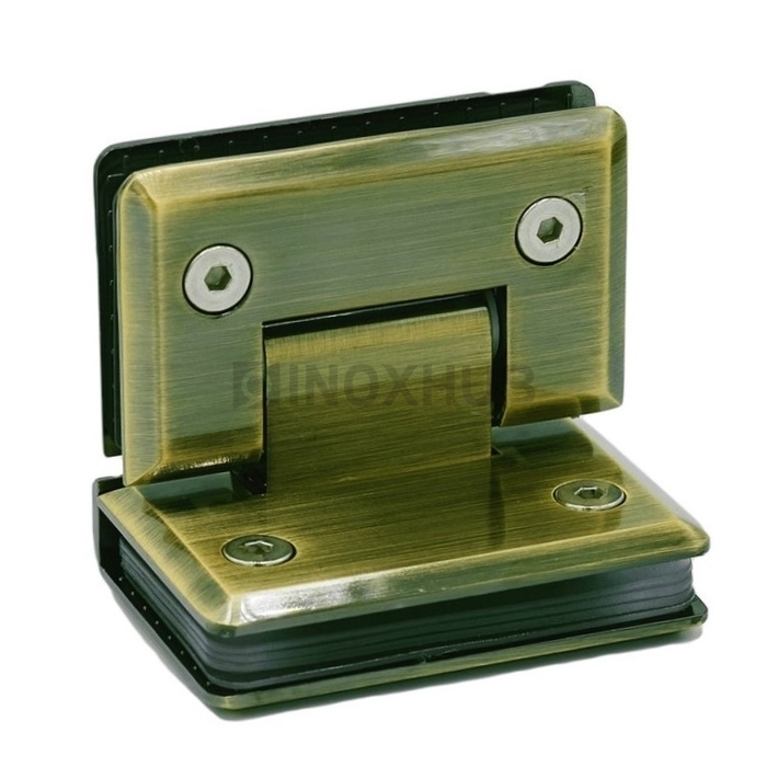 Петля (304 Bronze) стекло-стекло 90°, под Бронзу