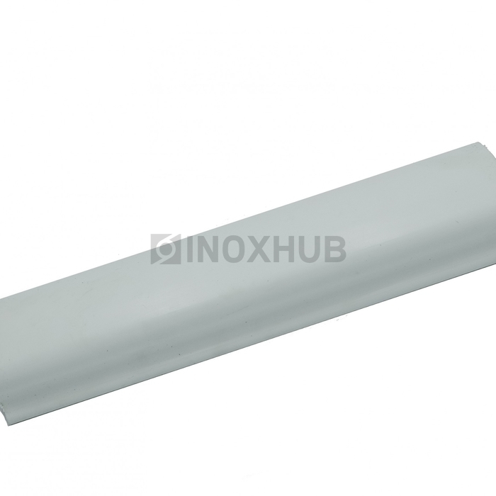 Пластиковый поручень фигурный цвет Белый 38.0×64.0×4000 мм