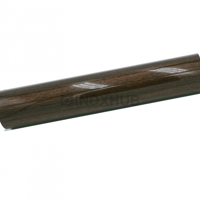 Пластиковый поручень, цвет текстурный Венге, Ø49.0×4000 мм