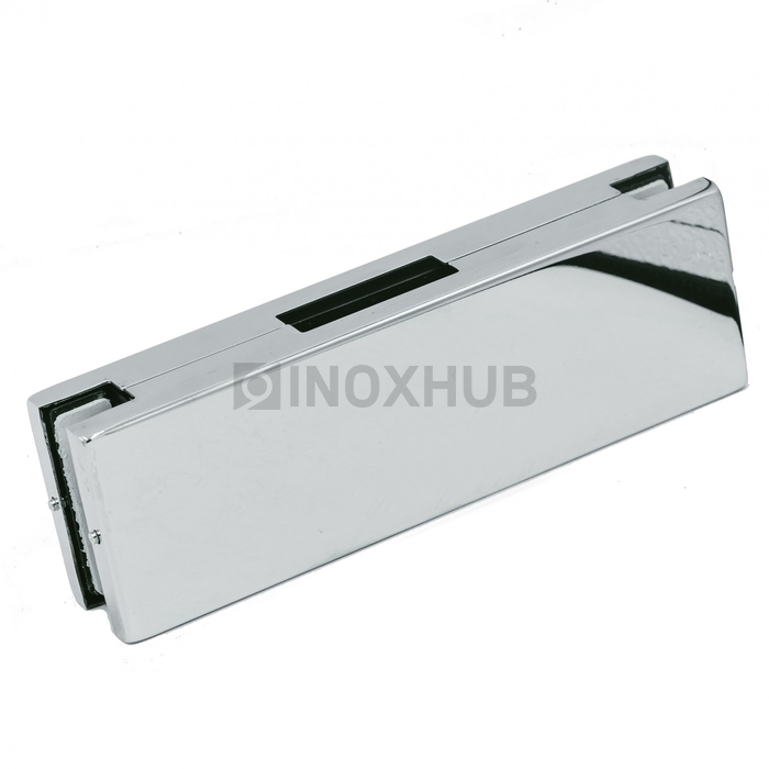 Ответная часть (150K PSS) на стекло для замка центрального нерж. сталь полированная