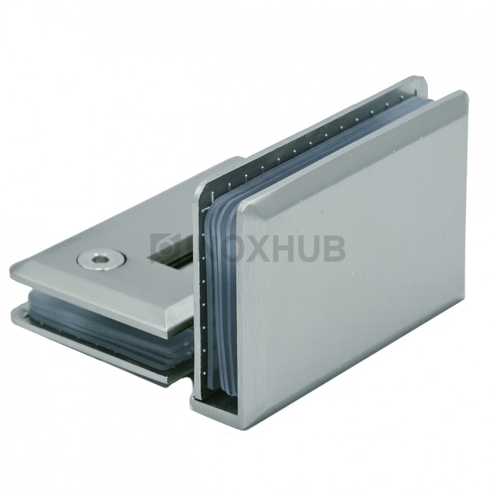 Петля (304 SC) стекло-стекло 90°, матовый хром