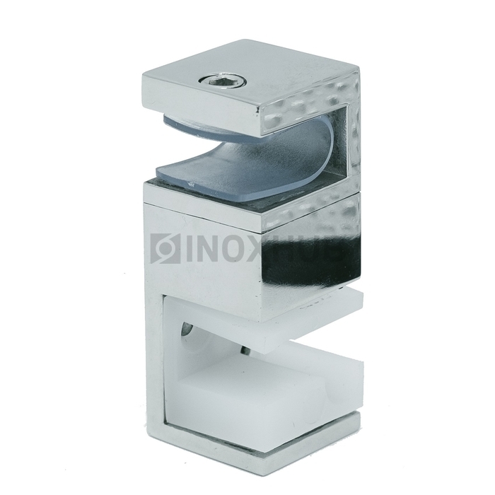 Направляющая нижняя (460 PSS) двойная для откатной двери нерж. сталь полированная 10 мм