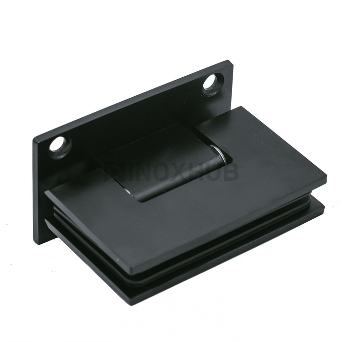 Петля (301 BLC) стена-стекло двустороннее крепление, нерж. сталь Черный мат