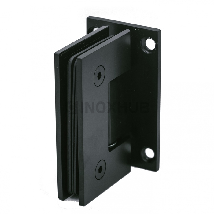 Петля (301 BLC) стена-стекло двустороннее крепление, нерж. сталь Черный мат