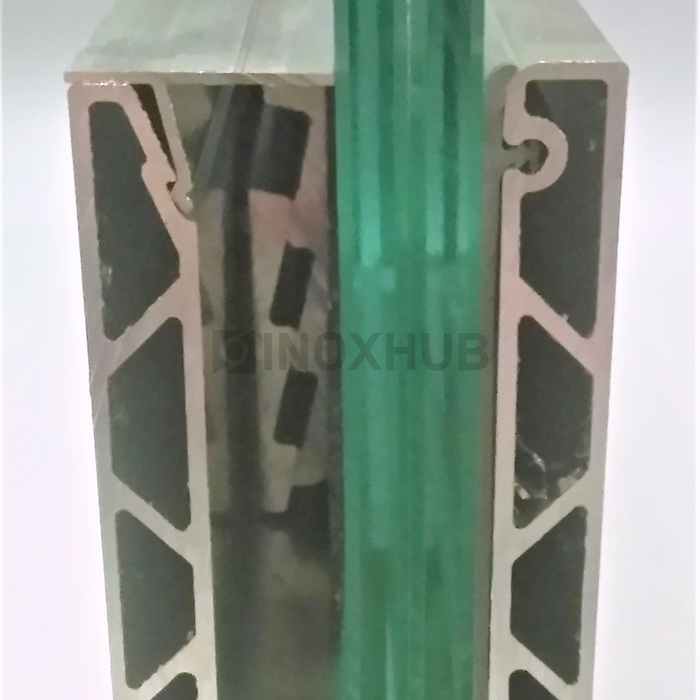 Профиль 102 БАЗА комплект, 60.0×102.0×6000 мм, Анодированный алюминий