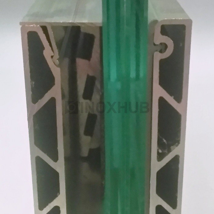 Профиль 102 БАЗА комплект, 60.0×102.0×6000 мм, не анодированный алюминий