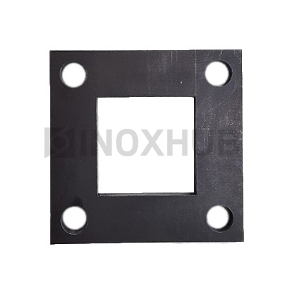 Фланец стальной под сварку 40.0×40.0 мм / 80.0×80.0 мм Сталь 3