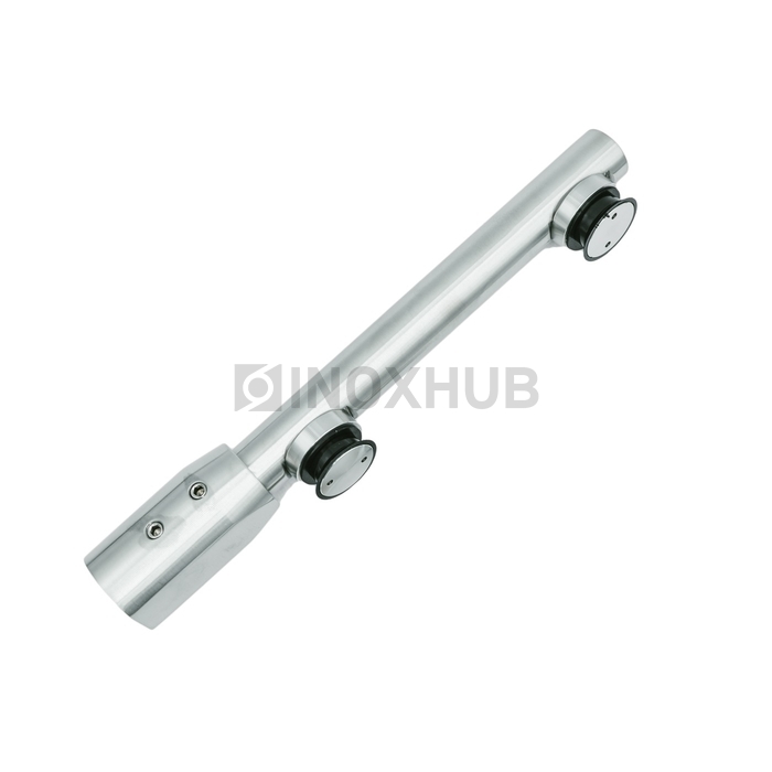 Петля нижняя (710 SSS) под зенковку нерж. сталь матовая