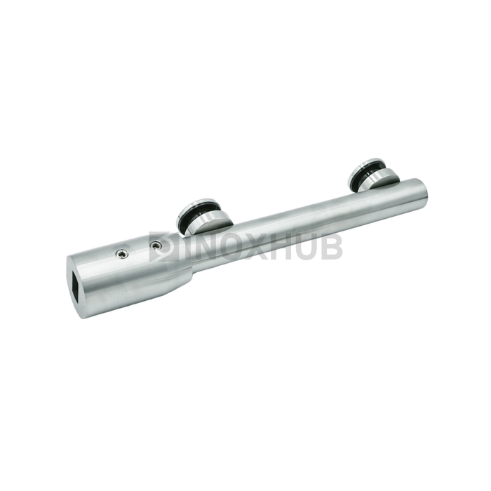 Петля нижняя (710а SSS) без зенковки нерж. сталь матовая