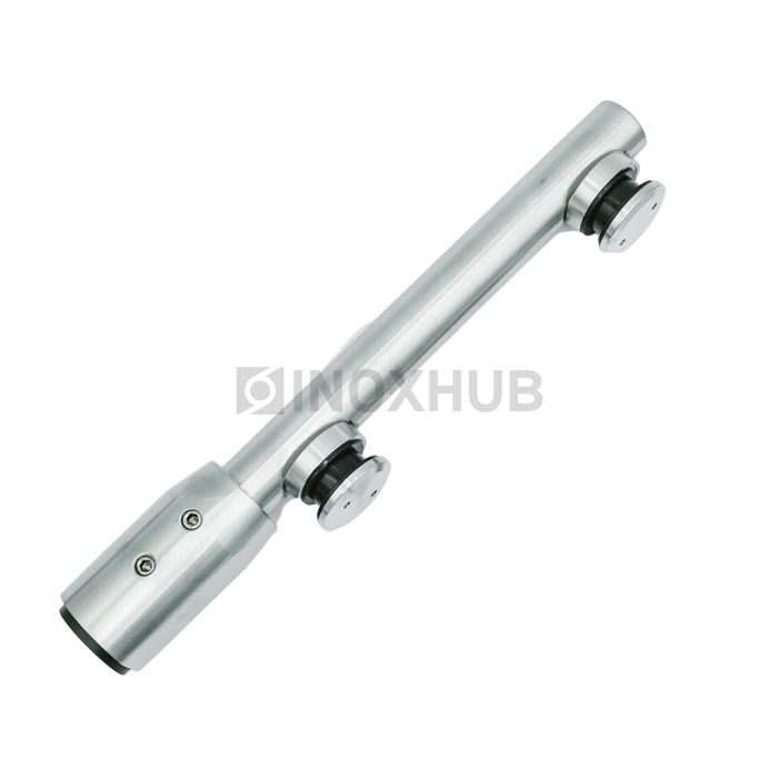 Петля верхняя (720а SSS) без зенковки, нерж. сталь матовая