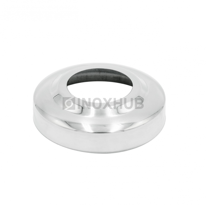 Низ стойки фигурный, Ø38.1×75.0 мм, AISI 304, GRIT 600