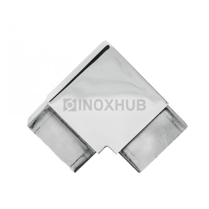 Отвод для поручня с пазом 60.0×40.0 мм AISI 304 GRIT 600 