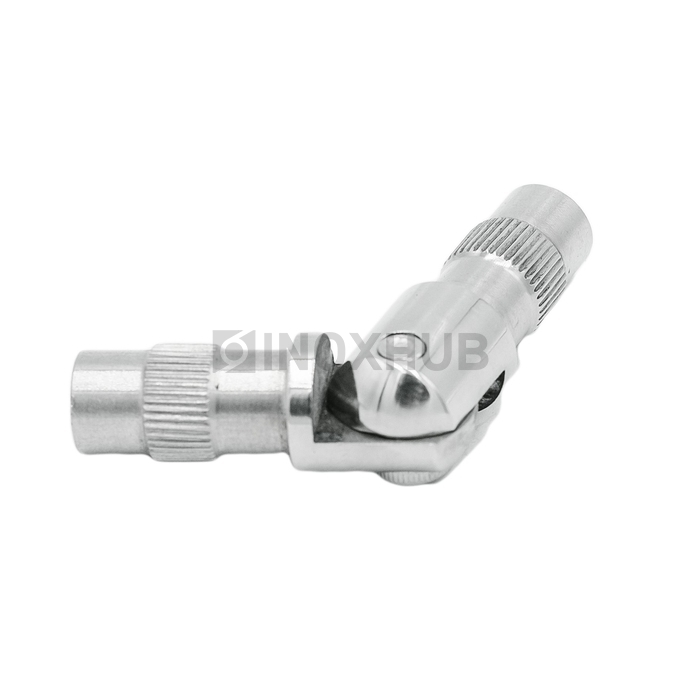 Шарнир ригеля, Ø16.0 мм, AISI 304, GRIT 600