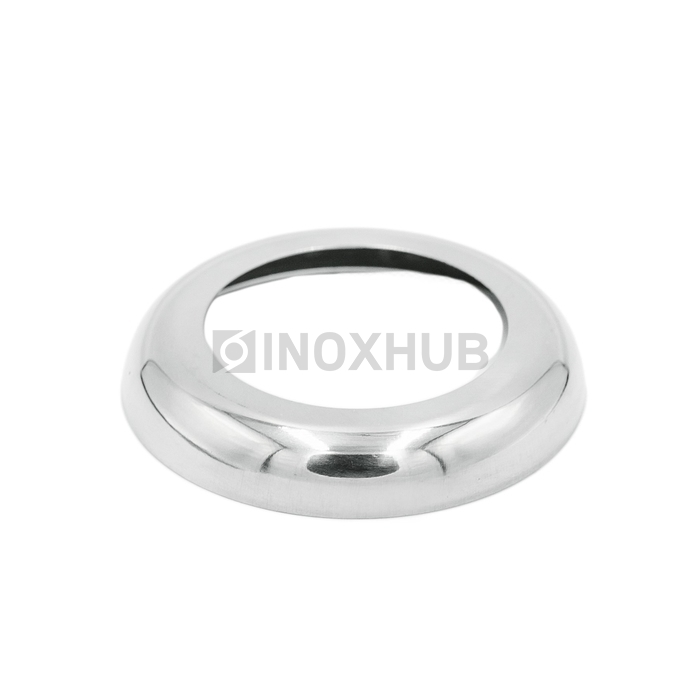 Низ стойки малый декоративный, Ø38.1×60.0 мм, AISI 201, GRIT 600