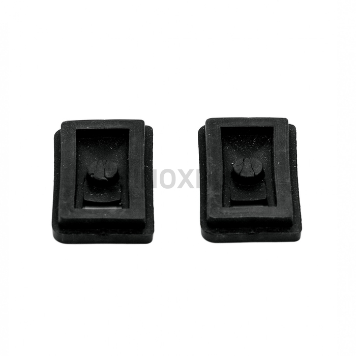 Комплект уплотнительных резинок в квадратный стеклодержатель штамп. (1 компл/2 шт) стекло 10.0 мм