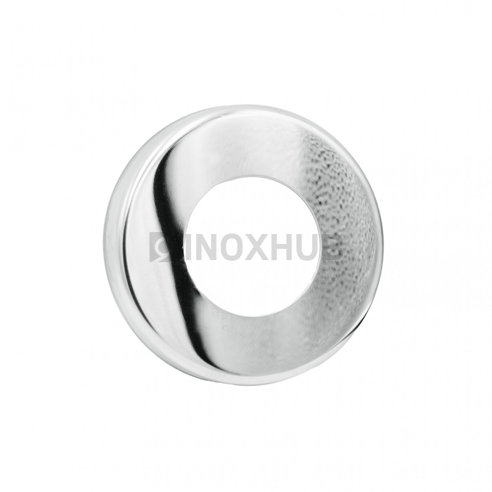 Низ стойки большой с неполированными боками Ø50.8 мм AISI 304 GRIT 600