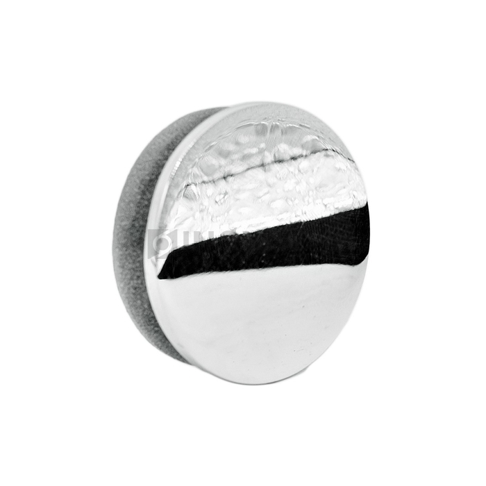 Заглушка литая плоская Ø42.4 мм AISI 304 GRIT 600