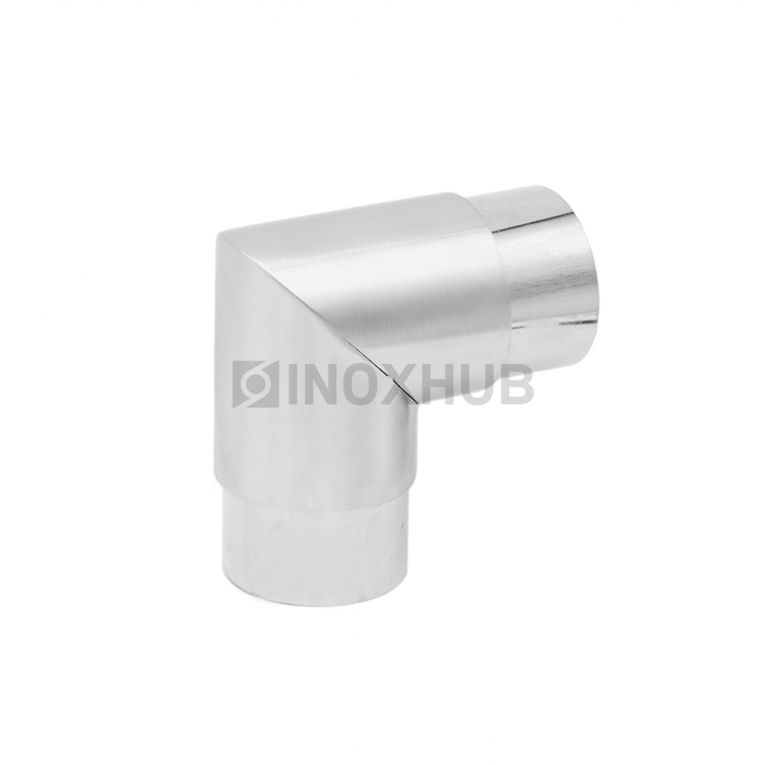 Отвод для поручня с пазом, Ø42.4 мм, AISI 304, GRIT 320