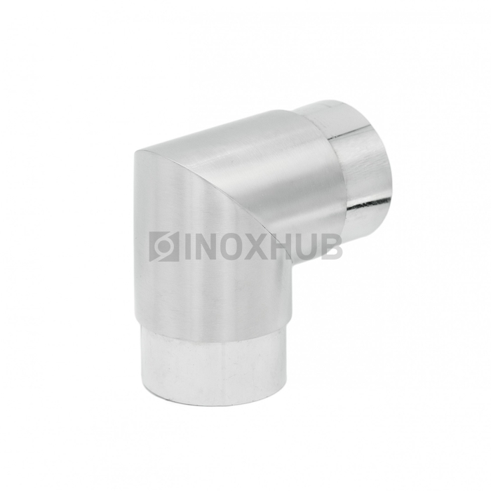 Отвод для поручня с пазом Ø48.3 мм AISI 304 GRIT 320