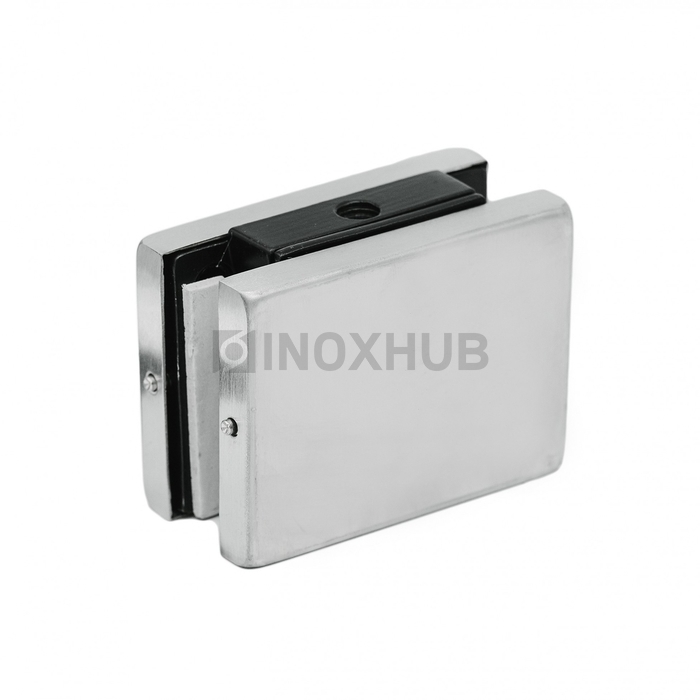 Коннектор (191S SSS) стена-стекло с анкером стекло 10-12 мм нерж. сталь матовая