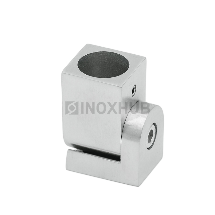 Держатель штанги (908 SSS) поворотный, штанга Ø19 мм, нерж. сталь матовая