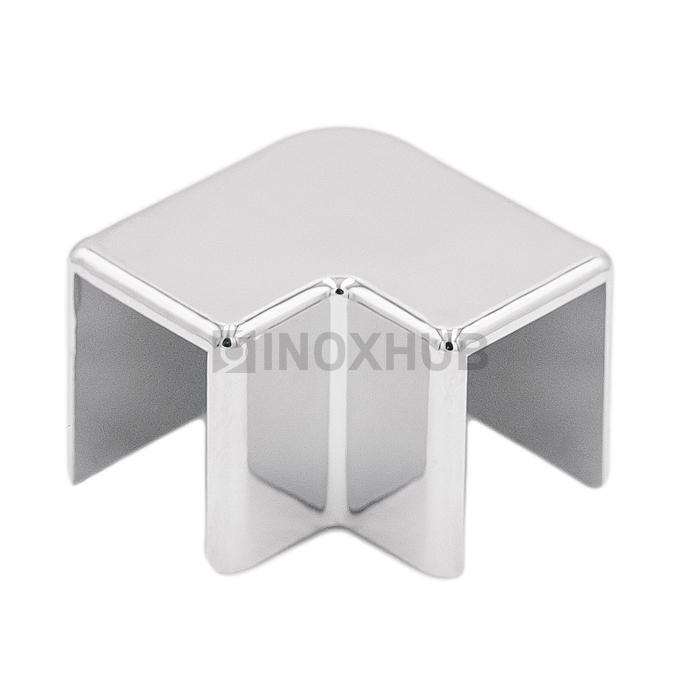 Уголок 90° (766 PC) для профиля 756, пластик хром