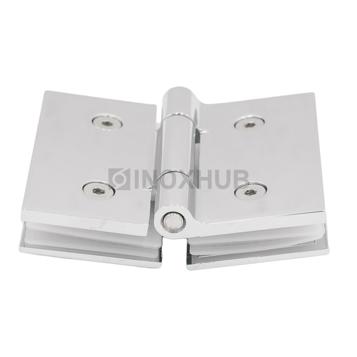 Петля (510 PC) стекло-стекло, открывание внутрь, полированный хром