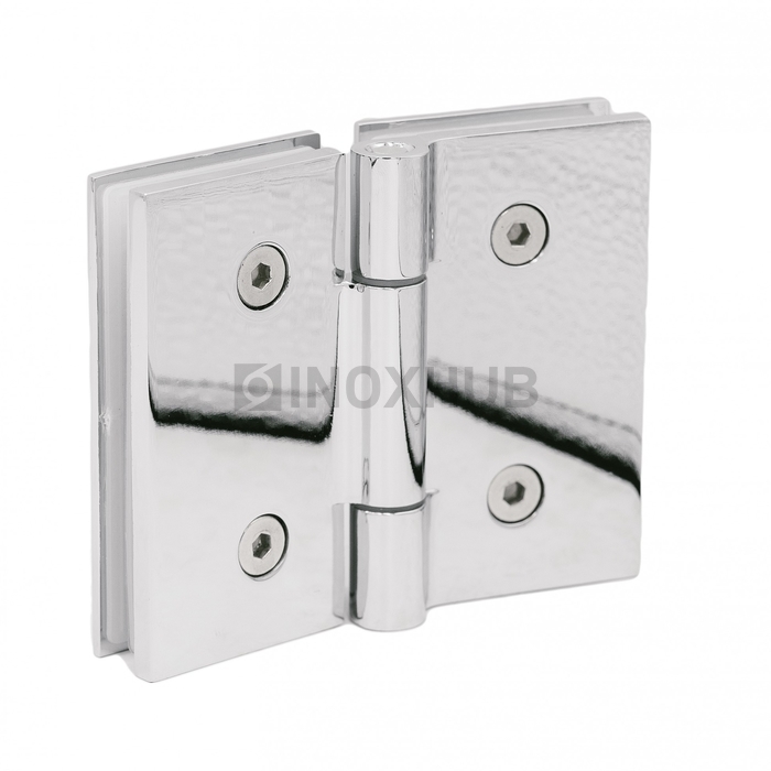 Петля (510 PC) стекло-стекло, открывание внутрь, полированный хром