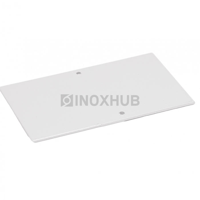 Торцевая заглушка на профиль 102, RAL 9006 серый металлик