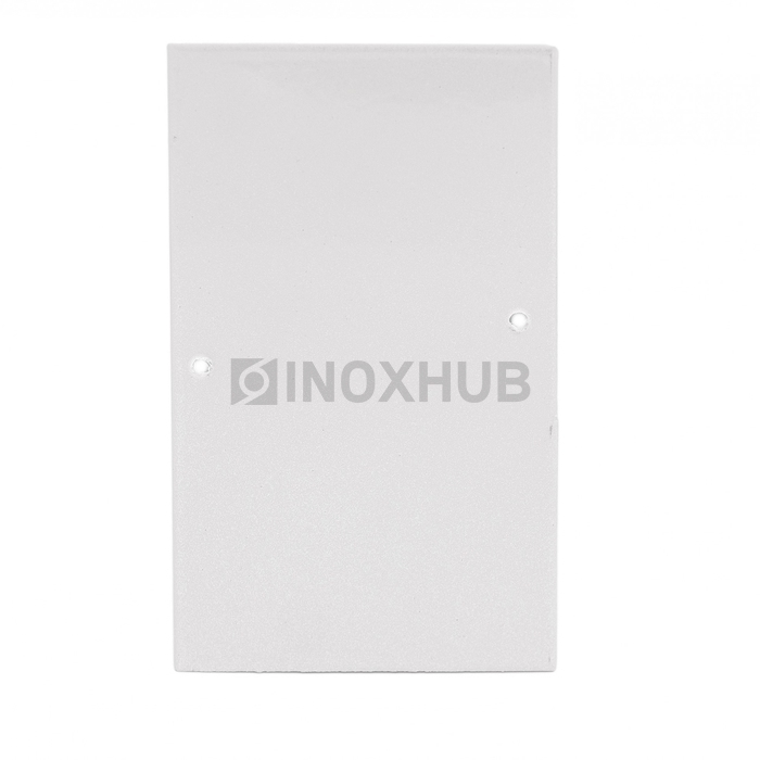 Торцевая заглушка на профиль 102 RAL 9006 серый металлик