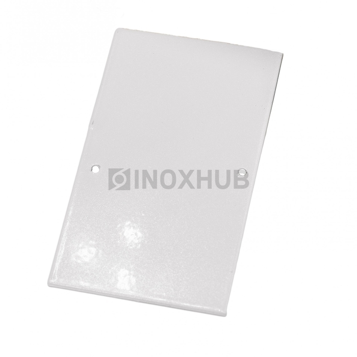 Торцевая заглушка на профиль 102, RAL 9006 серый металлик