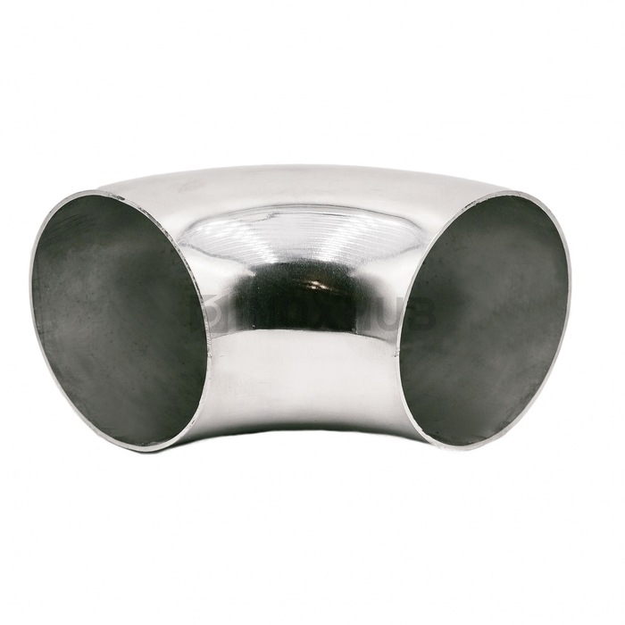 Отвод Ø101.6×2.0 мм, AISI 304, GRIT 600