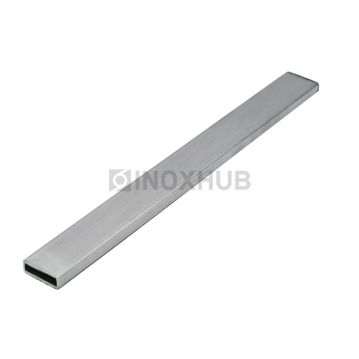 Профильная труба AISI 304 нержавеющая 40×20×1.35×6000 мм GRIT 600