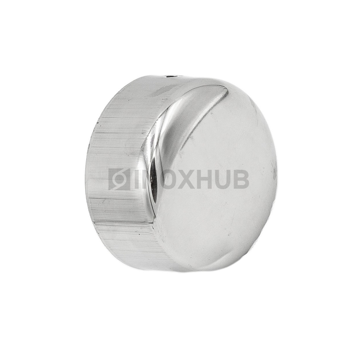 Заглушка для деревянного и пластикового поручня, Ø49.0 мм, AISI 201, GRIT 600