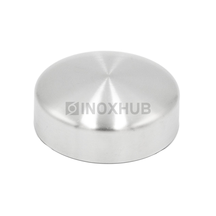 Заглушка внешняя штамп. Ø50.8 мм AISI 304 GRIT 320