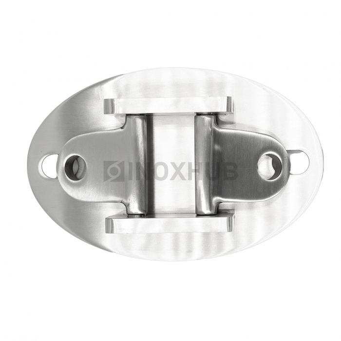 Крепление тяги к стене двойное регулируемое, AISI 316, GRIT 320