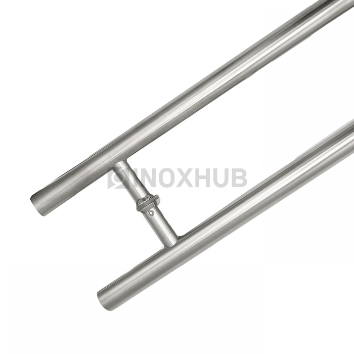 Ручка (633-450 SSS) 25×275×450 мм, стекло 8-12 мм, нерж. сталь матовая